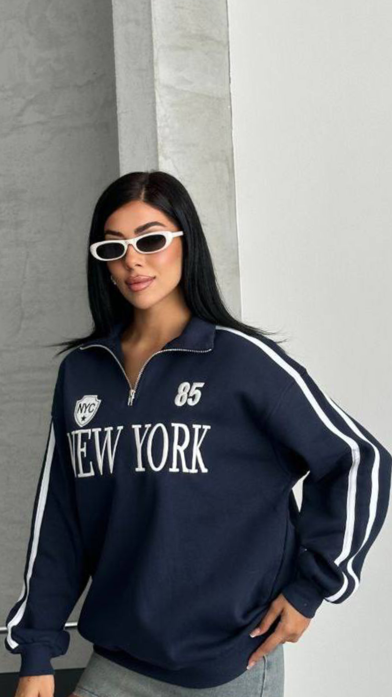 دورس یقه زیپ دار داخل کرک