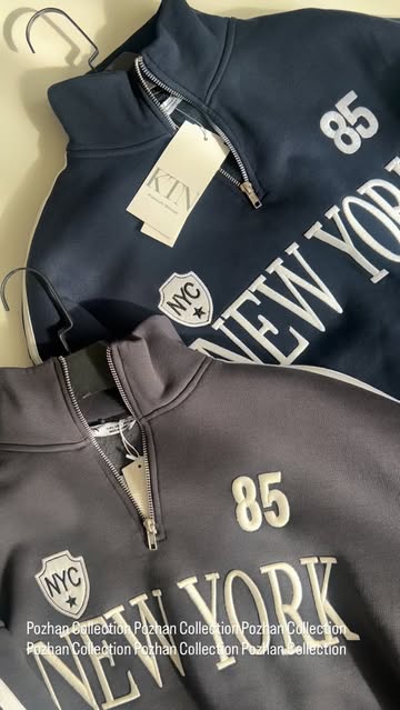 دورس نیم زیپ Ktn نیو یورک ۸۵ سایز S/M/L
